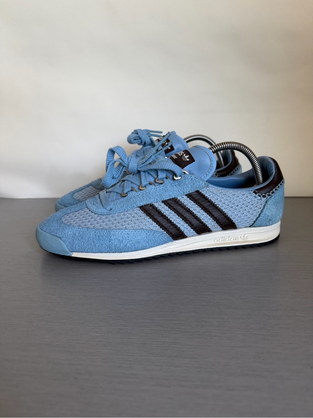 Adidas x Wales Bonner SL76 "Ash Blue" Sneakers